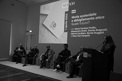 Al MAXXI, il talk “moda sostenibile e abbigliamento etico quale futuro?”
