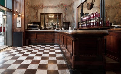Restyling per il Camparino in Galleria