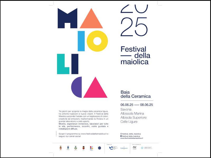 Festival della Maiolica 2025: la Liguria celebra la ceramica