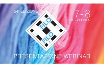 Presentata via webinar la 54a edizione di Filo