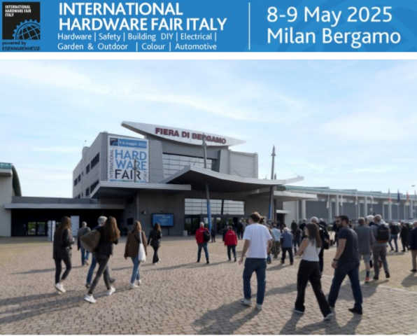 International Hardware Fair Italy a Bergamo per i professionisti del settore ferramenta, e non solo