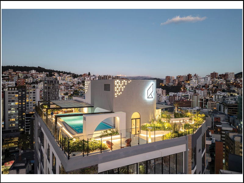 Ceramiche Keope riveste Harmony, l’icona del design a Quito