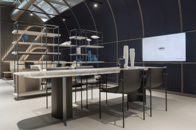 Lema nella nuova VIP Room ITA Airways all’Aeroporto di Roma Fiumicino