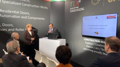 Francia, settore delle costruzioni:   Italia al terzo posto come principale fornitore