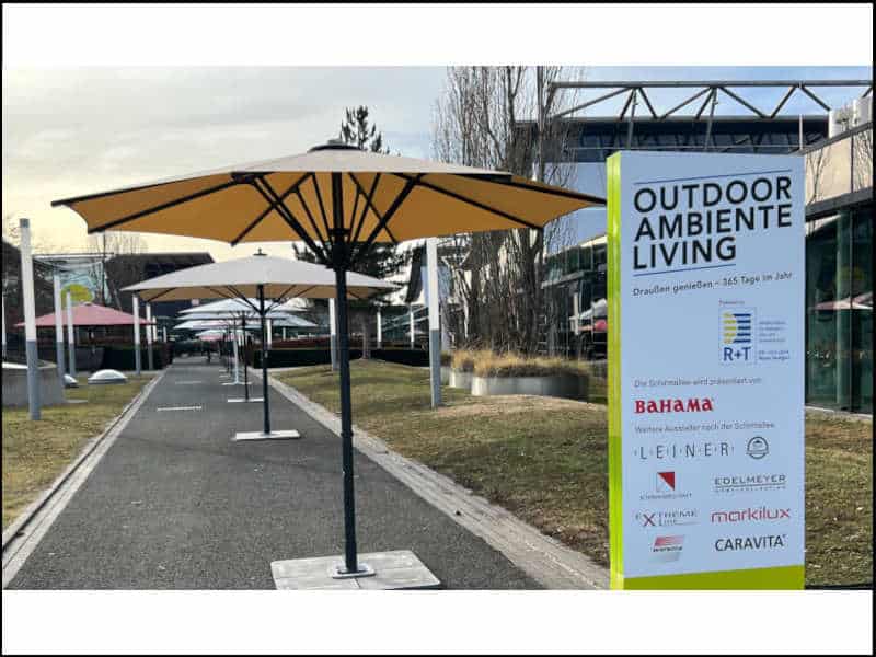 ‘Godimento all’aperto – 365 giorni all’anno’, il motto di OUTDOOR. AMBIENTE. LIVING.
