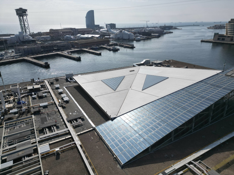 Cool roof Renolit Alkorplan scelto per il Maremagnum di Barcellona
