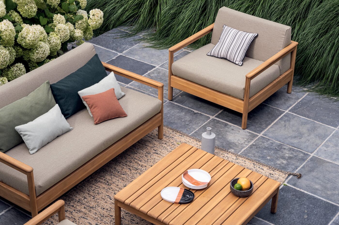 Heritage, il tessuto 50% riciclato di Sunbrella