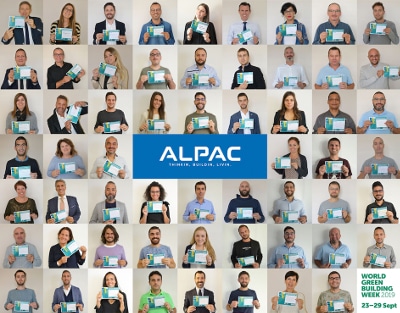 Alpac aderisce alla World Green Building Week
