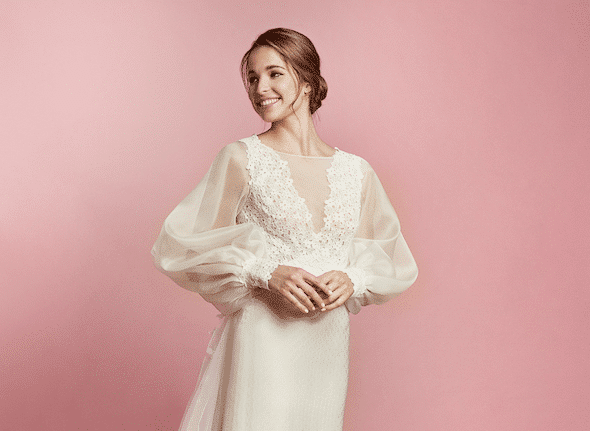 Green capsule collection sostenibile di abiti da sposa