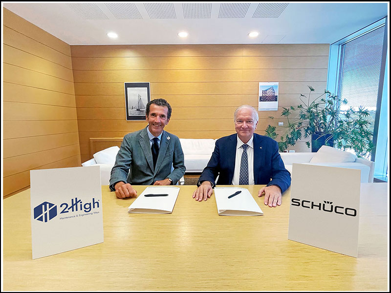 La quota di maggioranza di 2High srl, acquisite da Schüco Italia