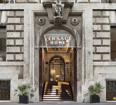 Apertura del primo flagship milanese Versace Home