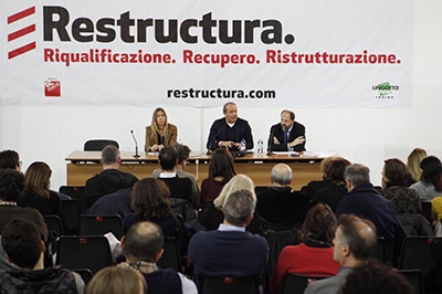Al via Restructura di Torino: eventi, seminari, workshop, innovazione, prodotti…