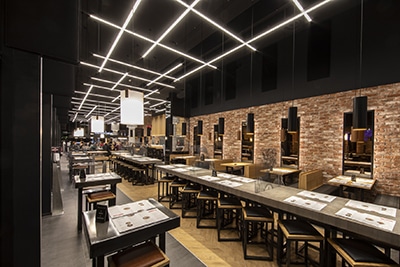 Imoon e Makris per il nuovo ristorante Wagamama a Citylife, Milano