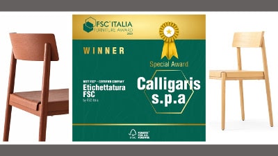 Calligaris vincitrice del premio FSC Italia Furniture Award