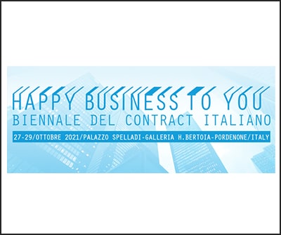 Un evento della durata di tre dedicato al mondo del contract