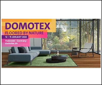 Sostenibilità ed economia circolare alla base degli eventi di Domotex 2023