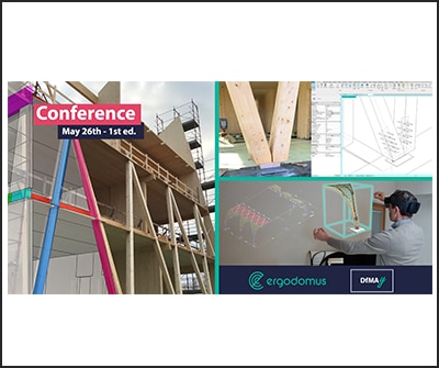 26 maggio: DfMAy, la conferenza online gratuita su legno e DfMA organizzata da Ergodomus
