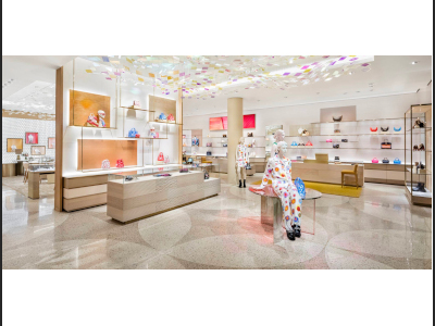 Fantini Mosaici nella boutique di Atlanta di Louis Vuitton