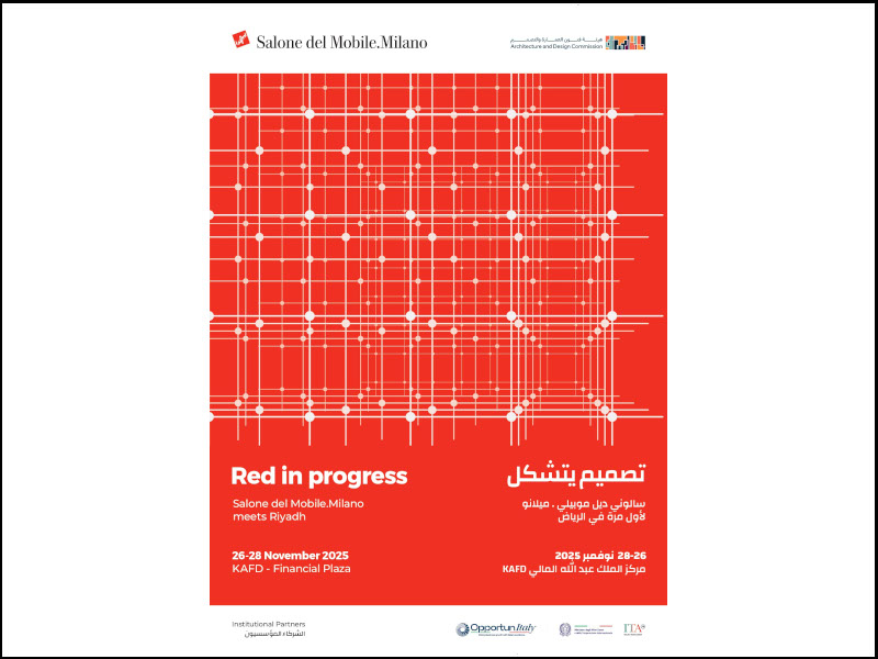 Fantoni protagonista di ‘Red in Progress’ a Riyadh