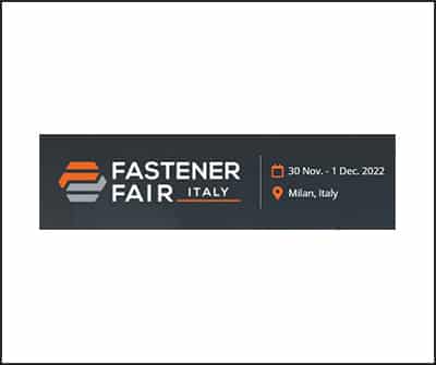 Fastener Fair Italy per il mondo della viteria, bulloneria e sistemi di fissaggio