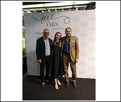A Pitti Immagine Filati, la vincitrice di ‘Feel the green’, il concorso di Feel the Yarn