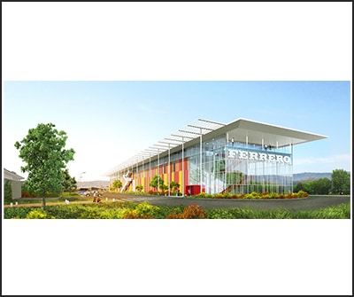 Un nuovo polo di innovazione tecnica per Ferrero:  un edificio bioclimatico e nZEB