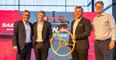 Rockwool  main sponsor del team  velico danese al Sail GP