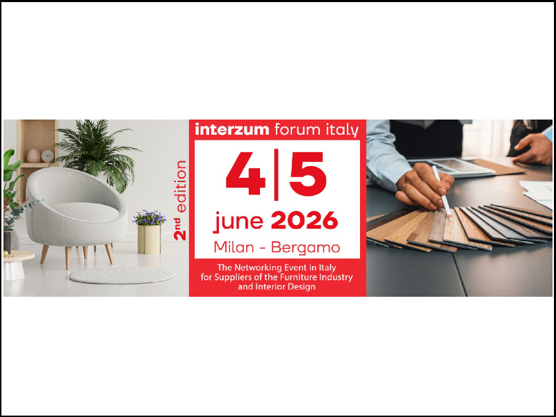 interzum forum italy si espande: dal 2026 integra Surface in Motion Italia