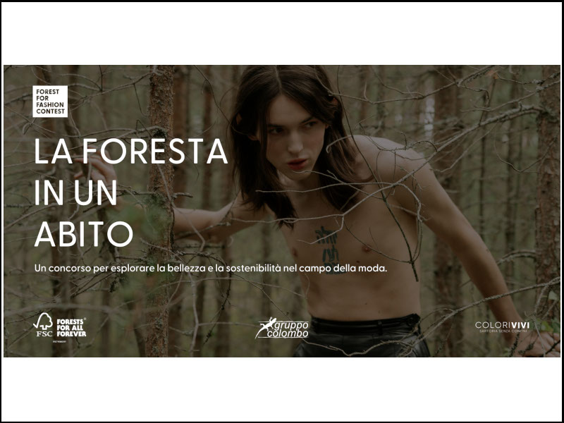 Al via il concorso ‘La foresta in un abito’