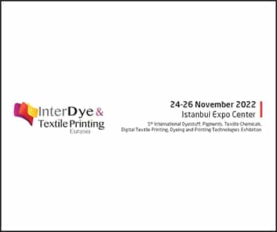 A novembre, la quinta edizione di Interdye & Textile Printing Eurasia