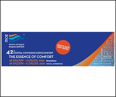 La 42° edizione di MCE – Mostra Convegno Expocomfort cambia date