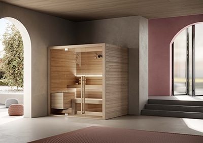 Jacuzzi® Mood: la sauna per il settore domestico e hospitality si rinnova