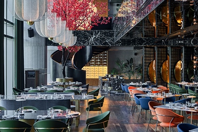 Le collezioni Pedrali arredano il SACHI Park St Restaurant