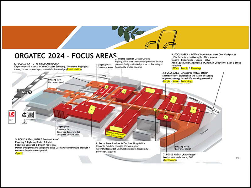 Orgatec 2024 introduce un concetto fieristico innovativo