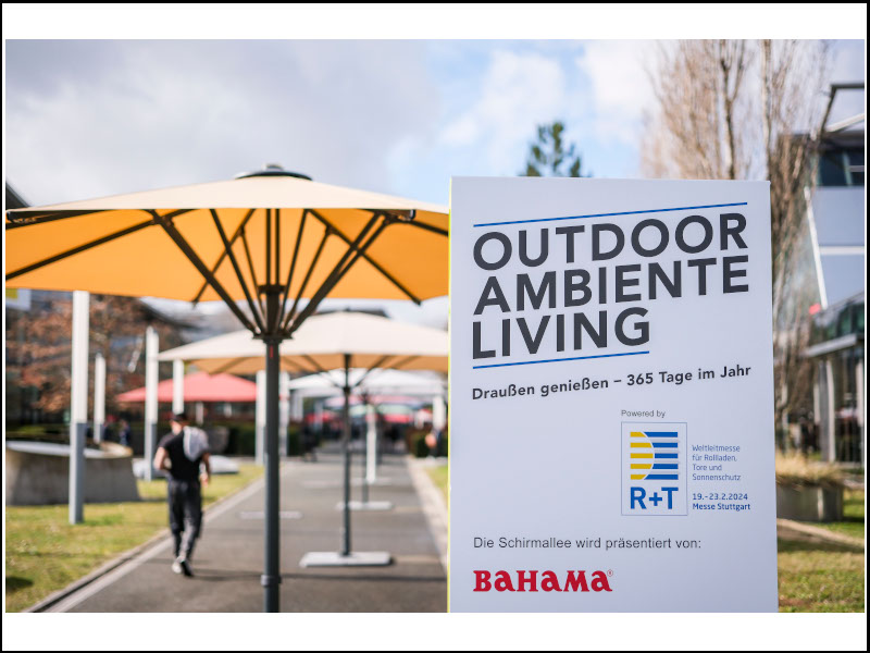 A Stoccarda, pergolati, ombrelloni e soluzioni outdoor per la ristorazione annuale