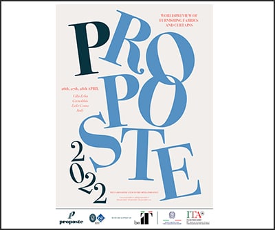 La ventinovesima edizione di Proposte 2022, vedrà anche nuovi espositori