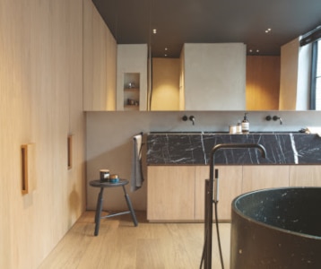 Cascada: il parquet a tenuta stagna di Quick-Step, adatto anche per il bagno