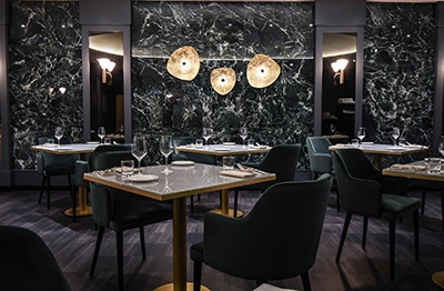 Marco Piva: il restyling del ristorante Il Vizio all’Hotel Sina De La Ville di Milano