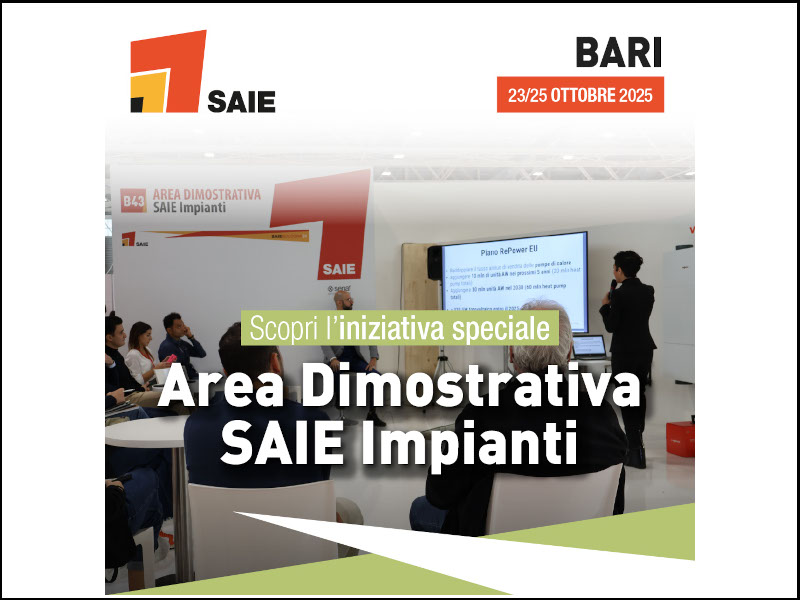 SAIE BARI 2025: l’integrazione edificio-impianto è il vero protagonista