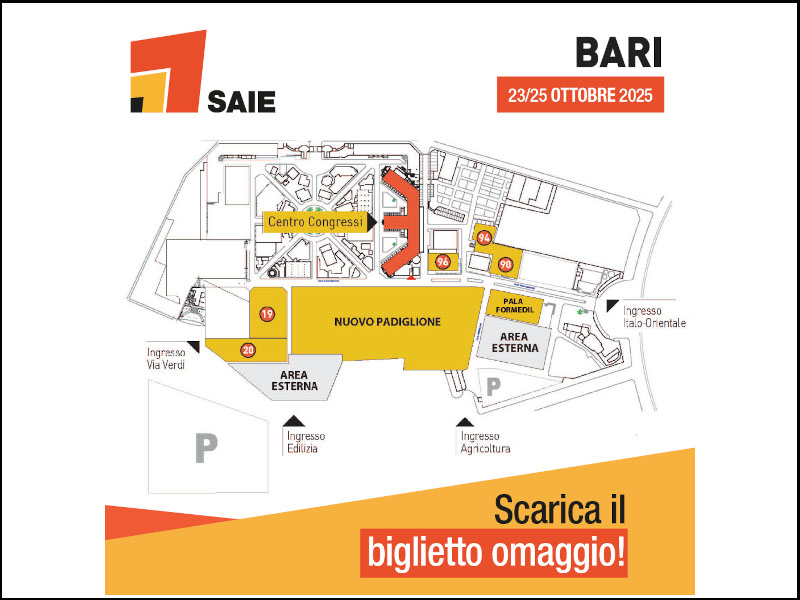 Conto alla rovescia per SAIE Bari