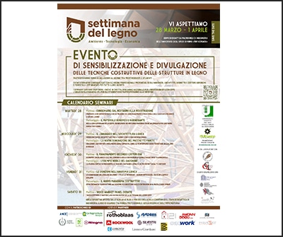 Al via la ‘Settimana del legno’ all’Università degli studi di Roma Tor Vergata