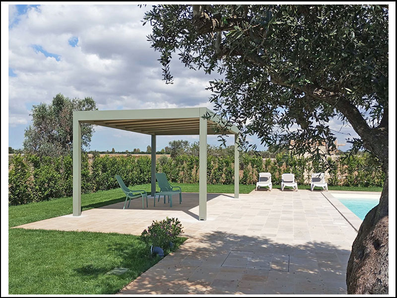 La nuova pergola firmata Sprech