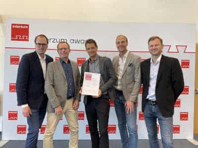 Välinge, con Threespine ID, riceve il premio Interzum Award