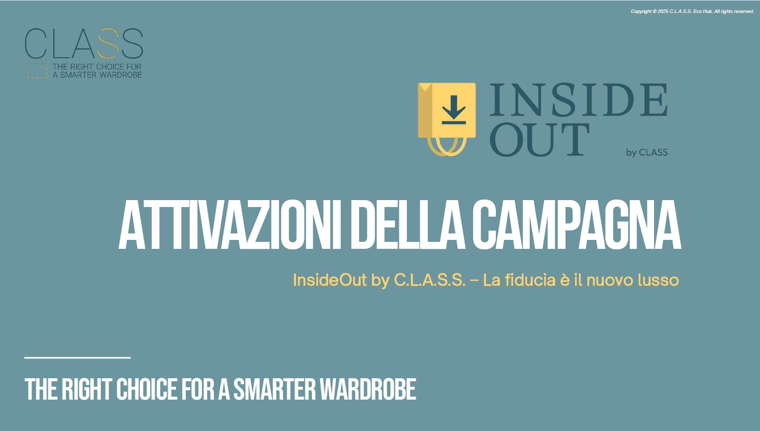Risultati e prossime iniziative della campagna InsideOut by C.L.A.S.S.
