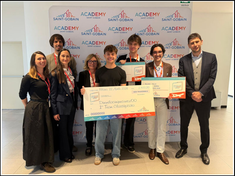Il progetto ‘Living Link’ vince la fase nazionale dell’Architecture Student Contest 2026