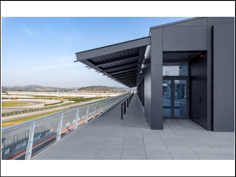 Circuito Ricardo Tormo: nuove coperture sospese per la VIP Area
