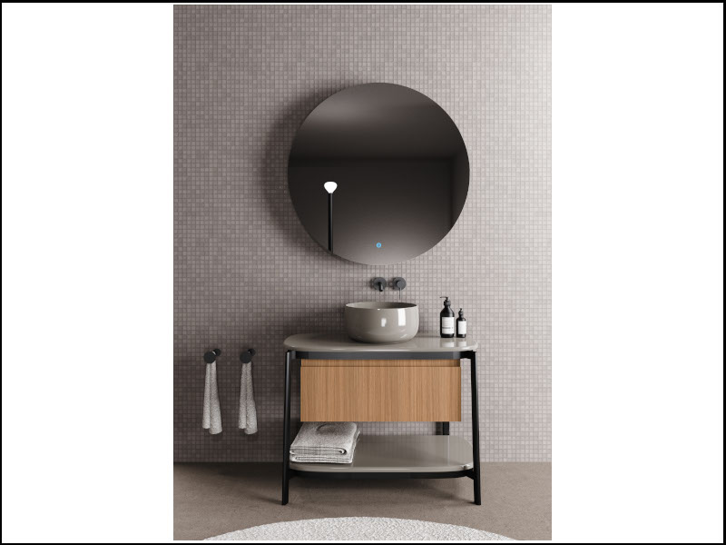 Design modulare ed equilibrio formale per l’arredo bagno