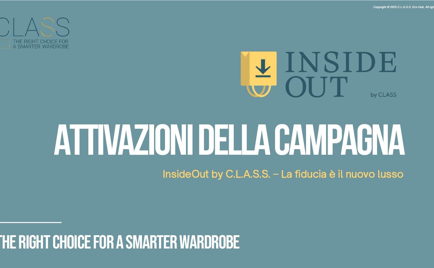 Risultati e prossime iniziative della campagna InsideOut by C.L.A.S.S.