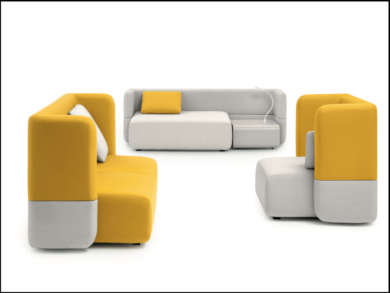 Camp di Noctis: il sistema modulare tra bedding e living