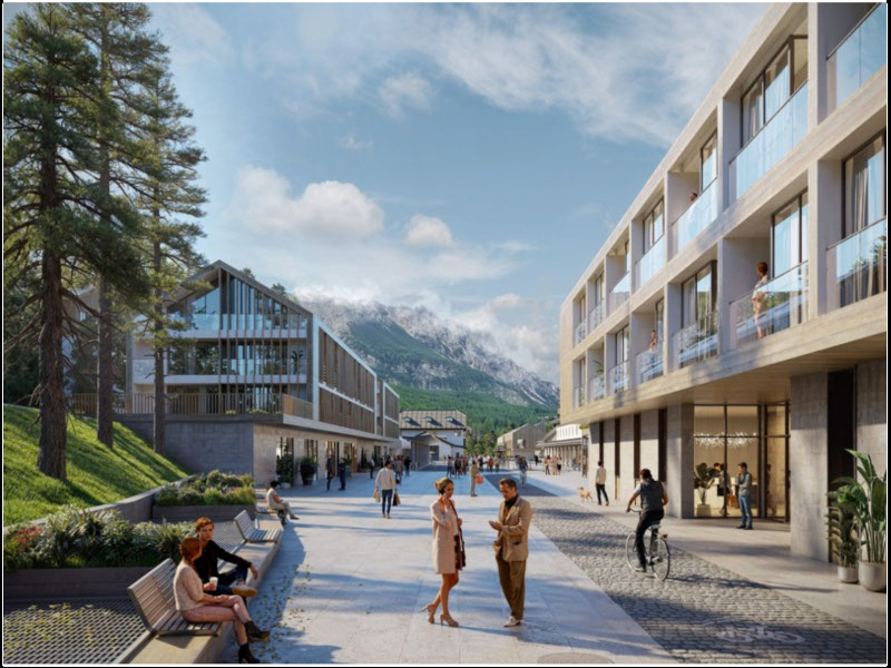 La rigenerazione urbana di Cortina: il progetto ‘Le Vette’